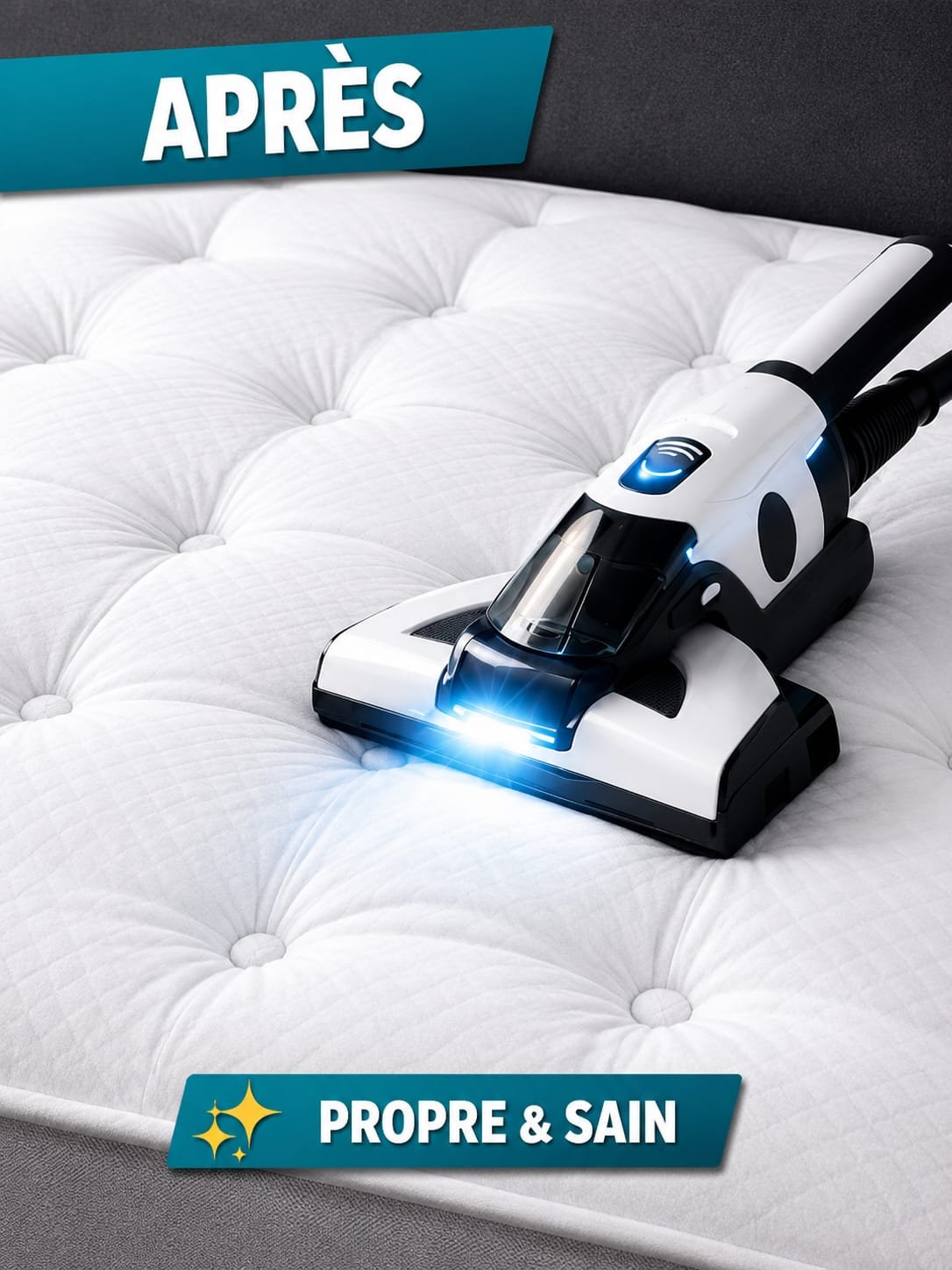Après – Nettoyage de matelas